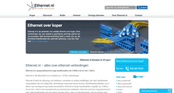 Desktop Screenshot of ethernet.nl